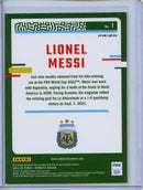 2023-24 Donruss FIFA Lionel Messi Optic Holo