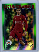 2024-25 Topps UEFA Club Competitions Trent Alexander-Arnold Green Flowfractor