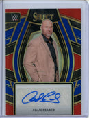 2024 Panini Select WWE Adam Pearce Signature Selections Blue 49/49