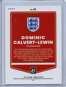 2021-22 Panini Donruss Road To Qatar Dominic Calvert-Lewin Optic Black Velocity 22/25