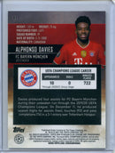 2020-21 Topps Stadium Club Chrome UEFA Champions League Alphonso Davies