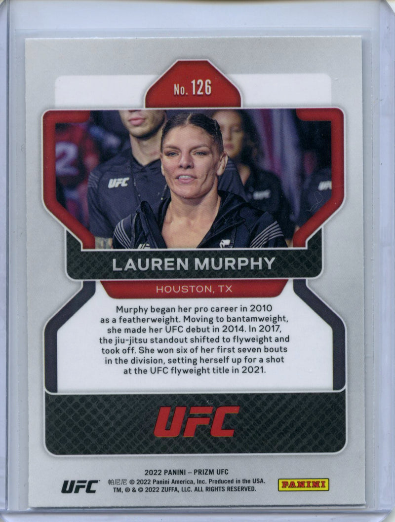 2022 Panini Prizm UFC Lauren Murphy Vertical