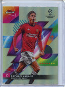 2023-24 Topps Finest UEFA Club Competitions Raphael Varane Refractor