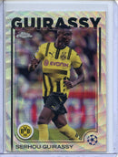 2024-25 Topps Chrome UEFA Club Comps Serhou Guirassy Wave