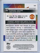 2023-24 Topps Finest UEFA Club Competitions Raphael Varane Refractor