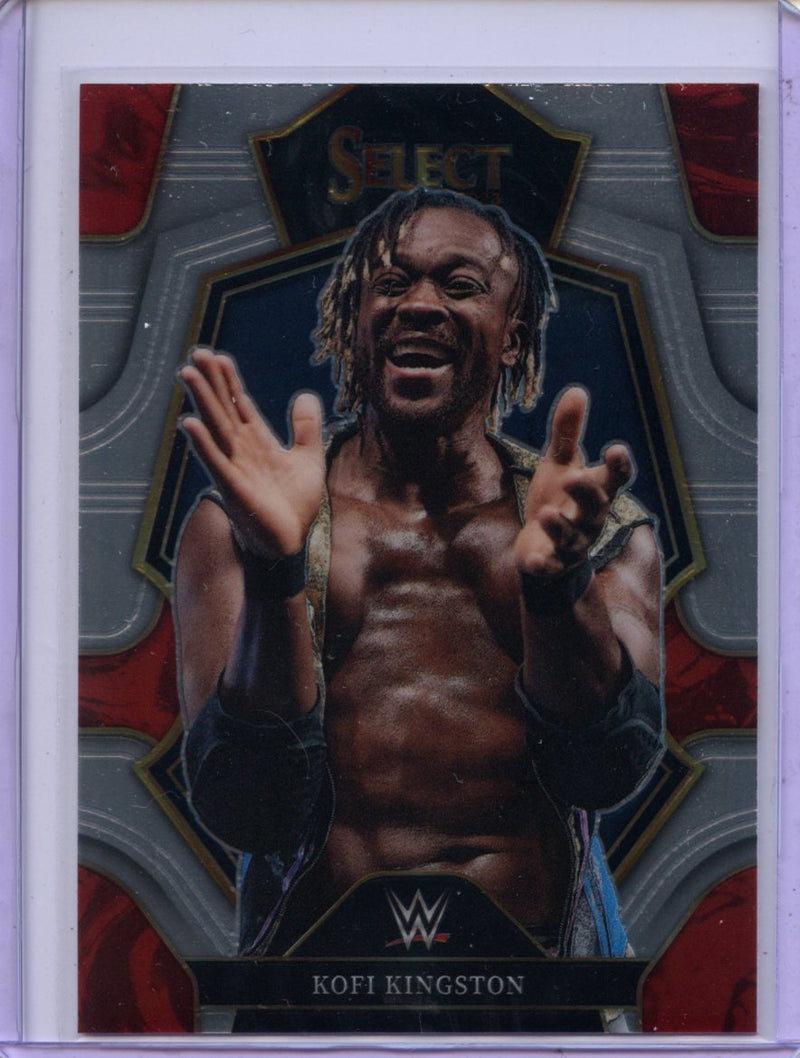2023 Panini Select WWE Kofi Kingston Premier Level