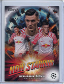 2023-24 Topps UEFA CC Benjamin Sesko Now Starring