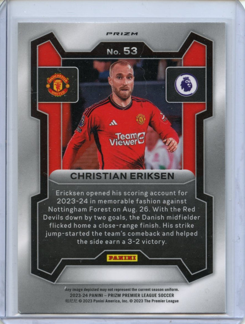 2023-24 Prizm Premier League Christian Eriksen Breakaway Prizm