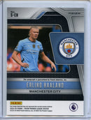2024-25 Panini Prizm Premier League Erling Haaland Blue Shimmer Signatures