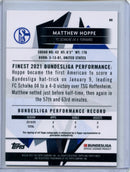 2020-21 Bundesliga Finest Matthew Hoppe Autograph