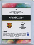 2024-25 Topps Inception UEFA Club Comps Alexia Putellas Superior Blue 48/49