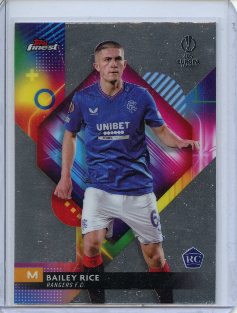 2023-24 Topps Finest UEFA Club Competitions Bailey Rice