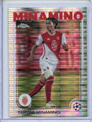 2024-25 Topps Chrome UEFA Club Comps Takumi Minamino Pulsar