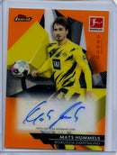 2020-21 Bundesliga Finest Mats Hummels Orange Autograph 14/15
