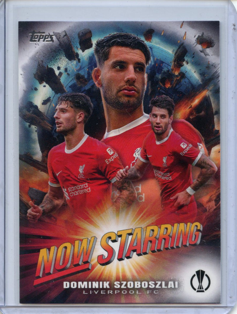 2023-24 Topps UEFA CC Dominik Szoboszlai Now Starring