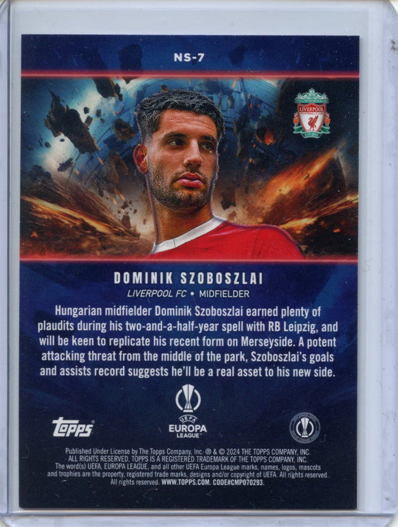 2023-24 Topps UEFA CC Dominik Szoboszlai Now Starring