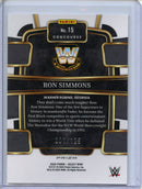2024 Panini Select WWE Ron Simmons Concourse White 1/125