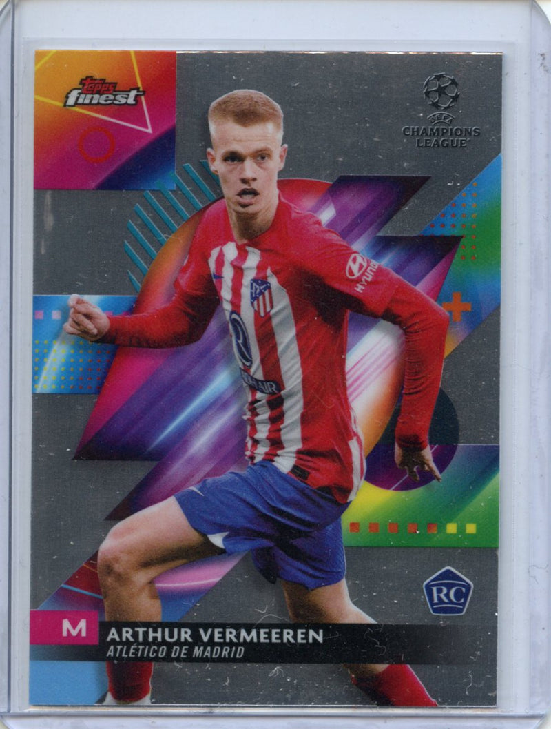 2023-24 Topps Finest UEFA Club Competitions Arthur Vermeeren