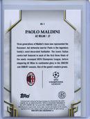 2024-25 Topps UEFA Club Competitions Paolo Maldini Historic Captains
