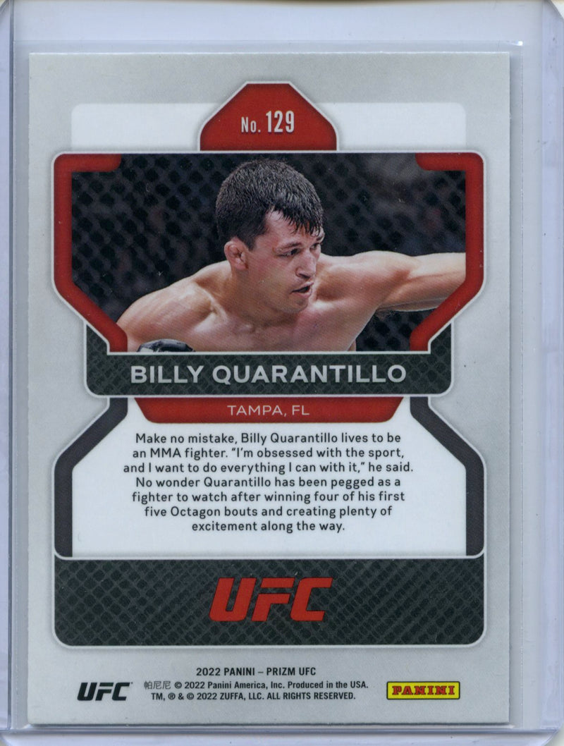 2022 Panini Prizm UFC Billy Quarantillo Vertical