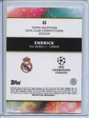 2024-25 Topps Inception UEFA Club Comps Endrick Emerging Stars
