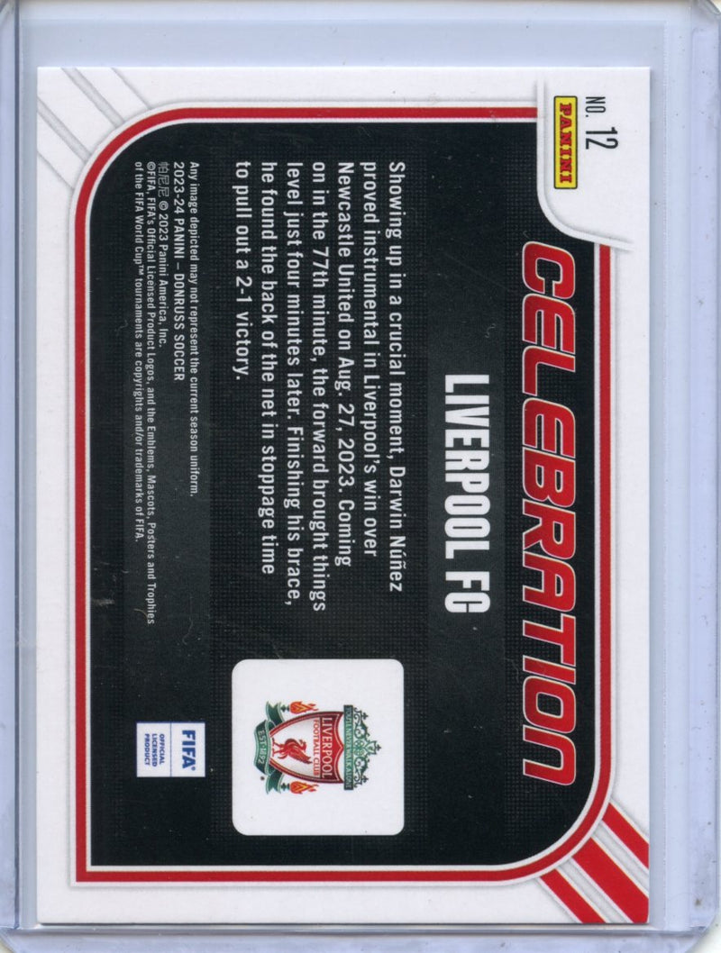 2023-24 Donruss FIFA Liverpool FC Celebration