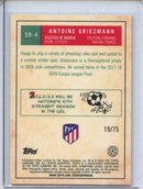 2022-23 Topps Chrome UEFA Club Comps Antoine Griezmann 1959 Topps Blue Wave 19/75