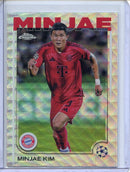 2024-25 Topps Chrome UEFA Club Comps Minjae Kim Wave