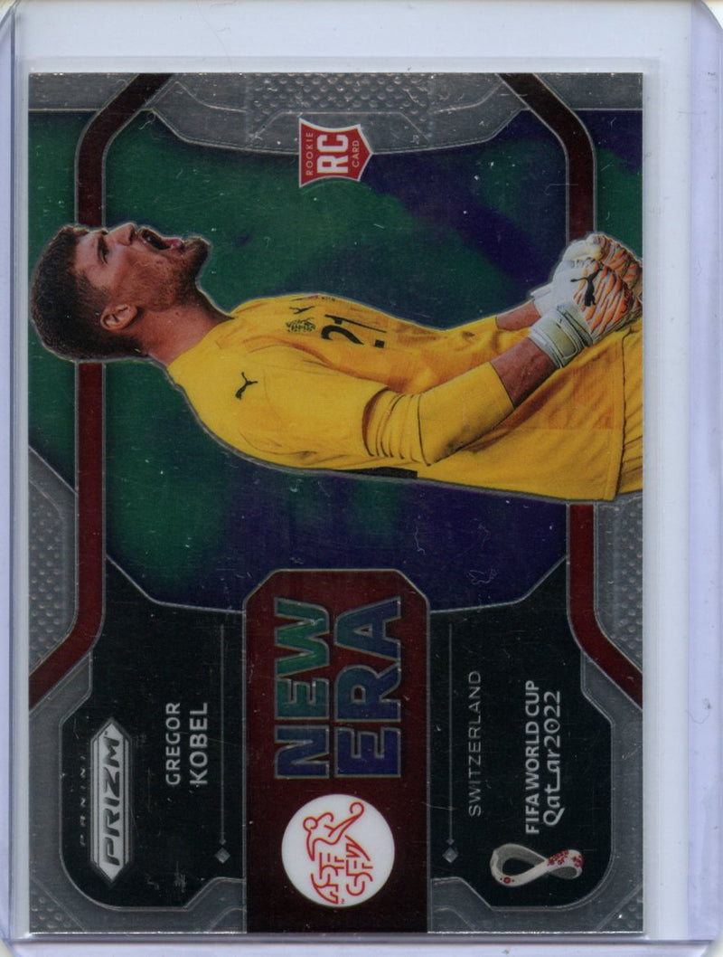 2022 Panini Prizm FIFA World Cup Qatar Gregor Kobel New Era