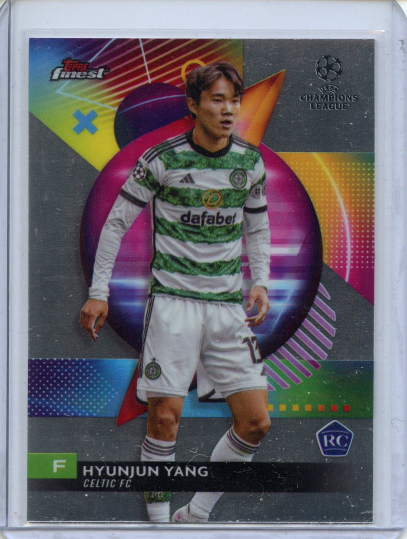 2023-24 Topps Finest UEFA Club Competitions Hyunjun Yang