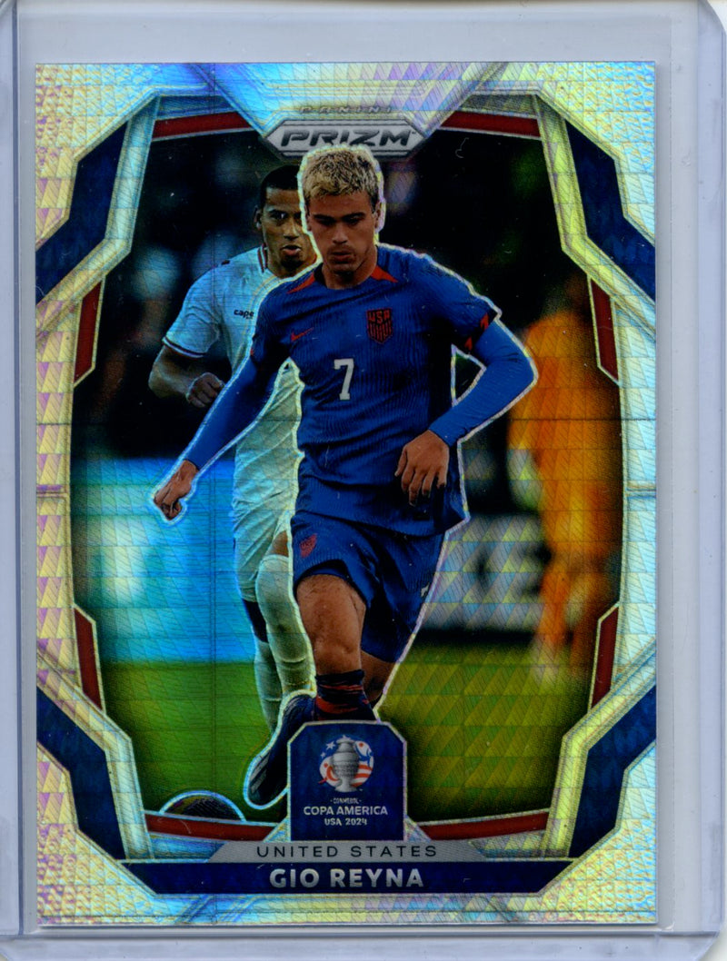 2024 Panini Prizm Copa America Gio Reyna Hyper Prizm