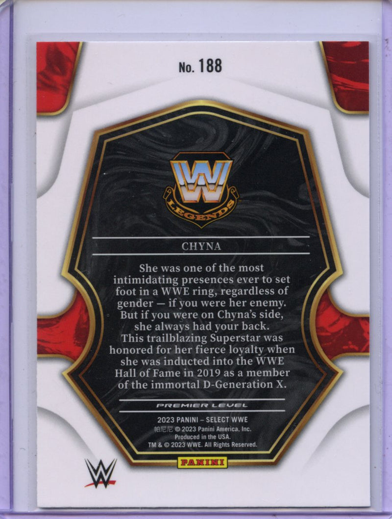 2023 Panini Select WWE Chyna Premier Level