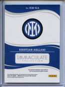 2024-25 Panini Immaculate Kristjan Asllani Heralded Materials 38/75