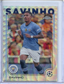 2024-25 Topps Chrome UEFA Club Comps Savinho Wave