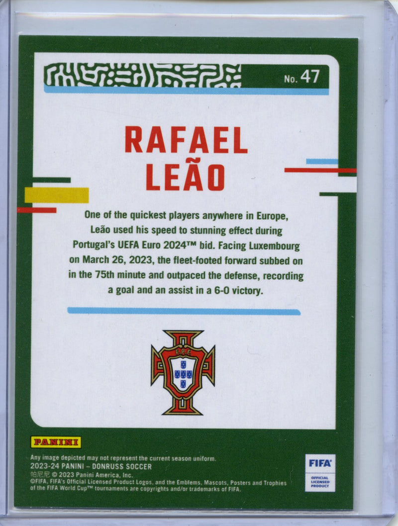 2023-24 Donruss FIFA Rafael Leao Silver