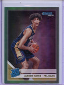 2019-20 Panini Donruss Jaxson Hayes Green Flood