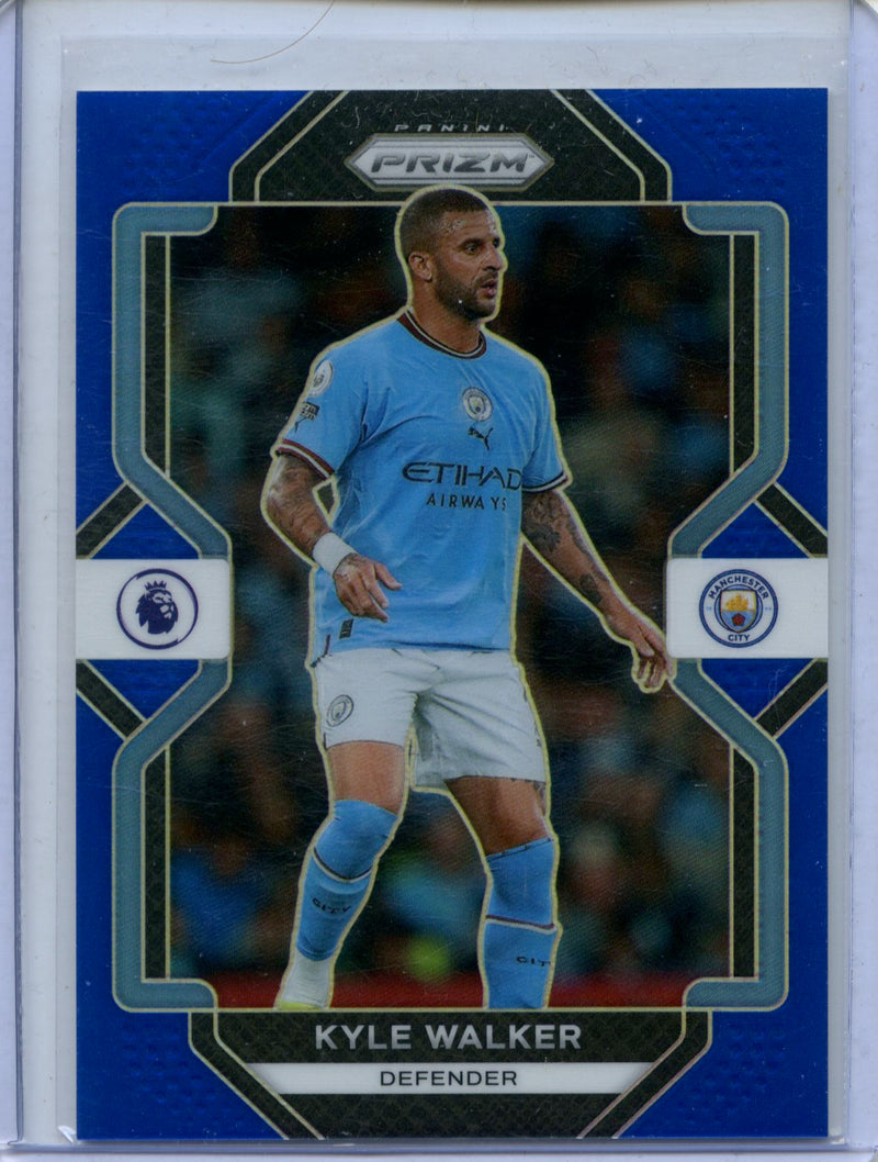 2022-23 Prizm Premier League Kyle Walker Blue Prizm 152/175