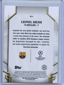 2024-25 Topps UEFA Club Competitions Lionel Messi Historic Captains