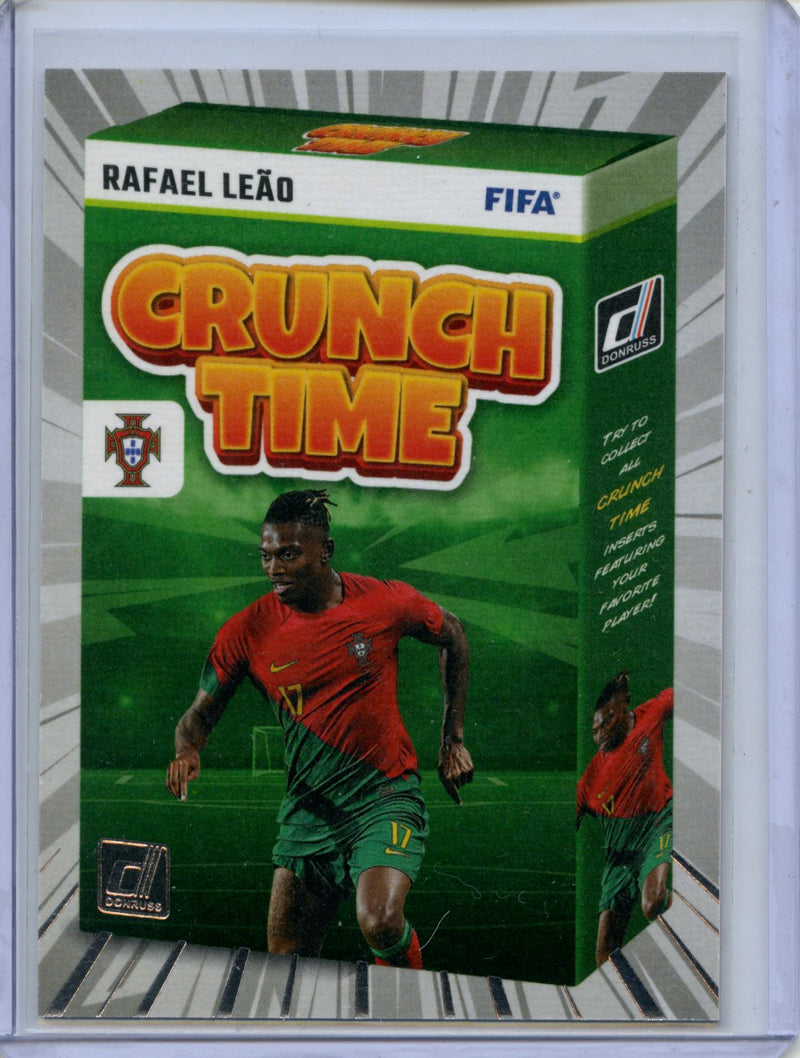 2023-24 Donruss FIFA Rafael Leao Crunch Time Silver