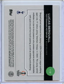 2024-25 Topps Chrome UEFA Club Comps Lucas Bergvall Pulsar