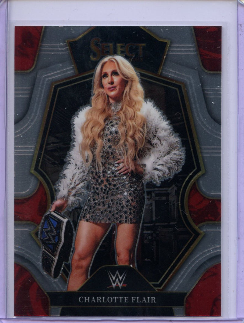 2023 Panini Select WWE Charlotte Flair Premier Level