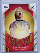 2024-25 Topps UEFA Club Competitions Oliver Kahn Historic Captains