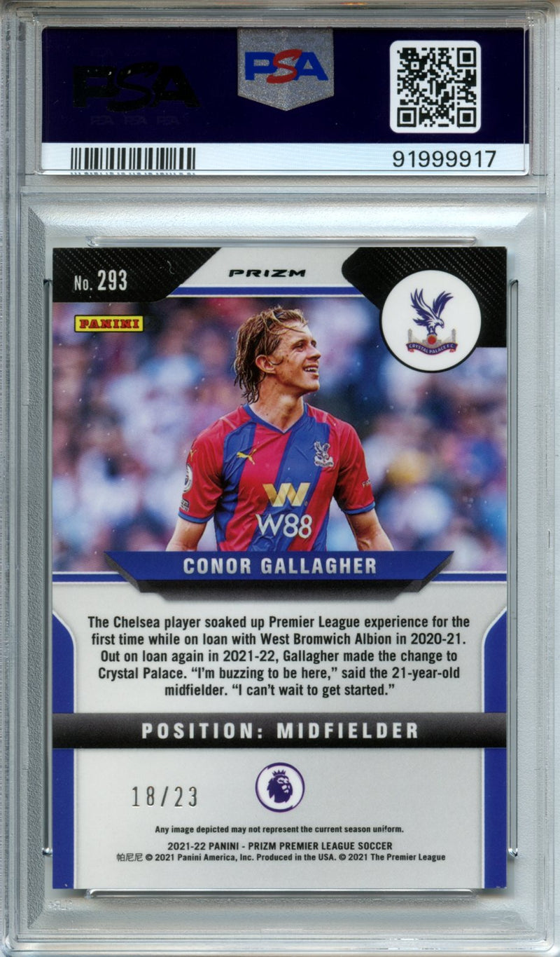 2021-22 Prizm Premier League Conor Gallagher Cracked Ice 18/23