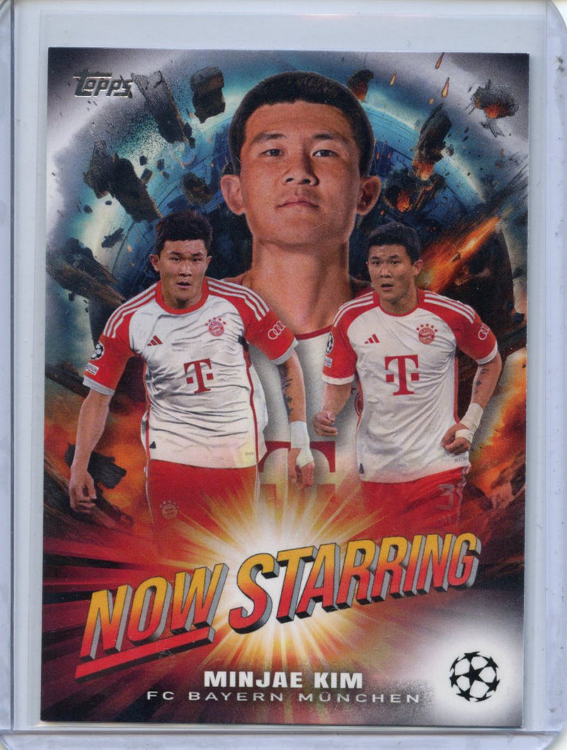 2023-24 Topps UEFA CC Min-Jae Kim Now Starring