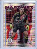 2024-25 Topps Chrome UEFA Club Comps Emiliano Martinez Pulsar