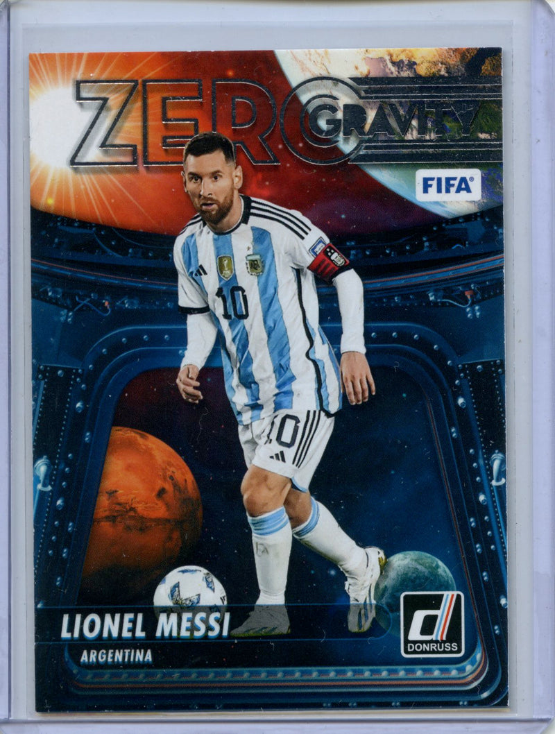 2023-24 Donruss FIFA Lionel Messi Zero Gravity Silver