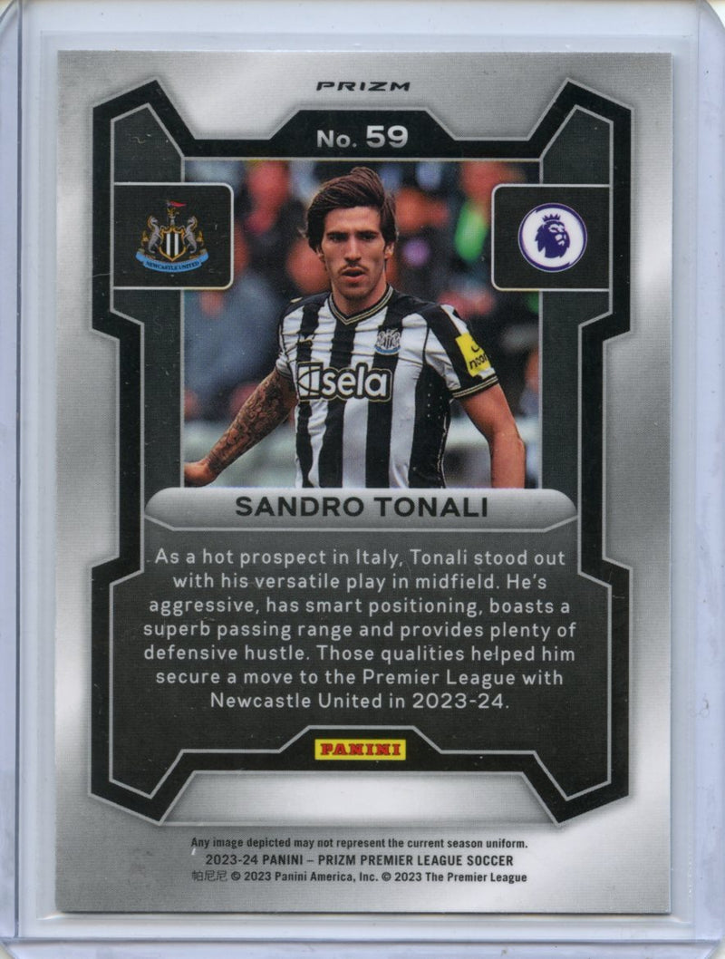 2023-24 Prizm Premier League Sandro Tonali Breakaway Prizm