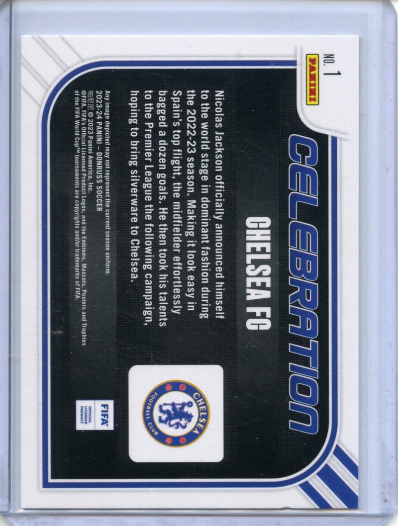 2023-24 Donruss FIFA Chelsea FC Celebration