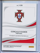 2024-25 Panini Immaculate Goncalo Ramos Ink Silver 20/49