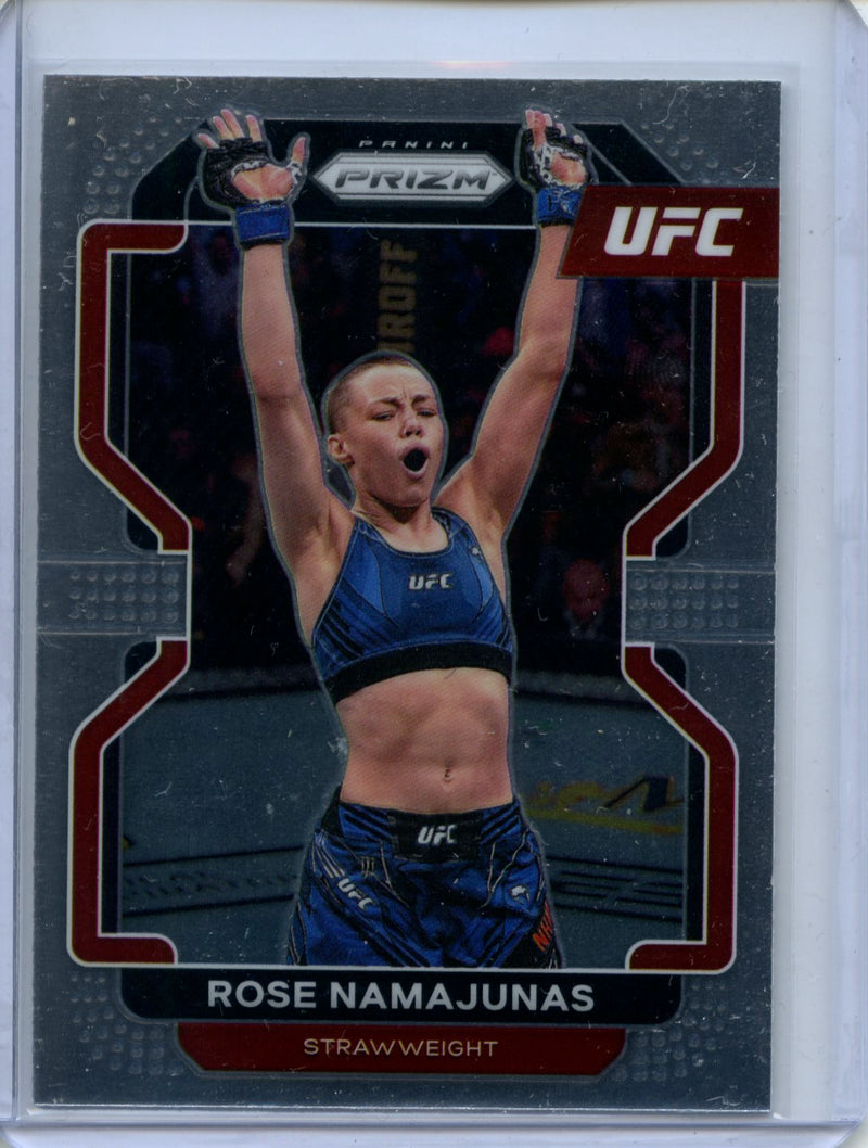 2022 Panini Prizm UFC Rose Namajunas Vertical